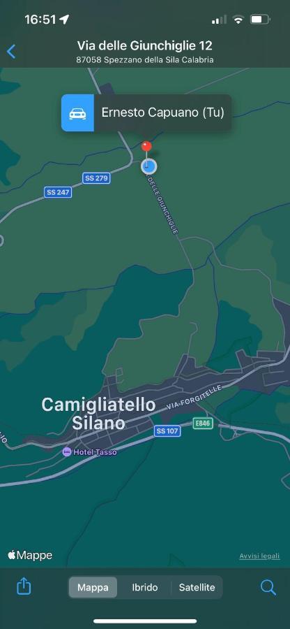 Villa Capuano B&B Camigliatello Silano Exteriér fotografie